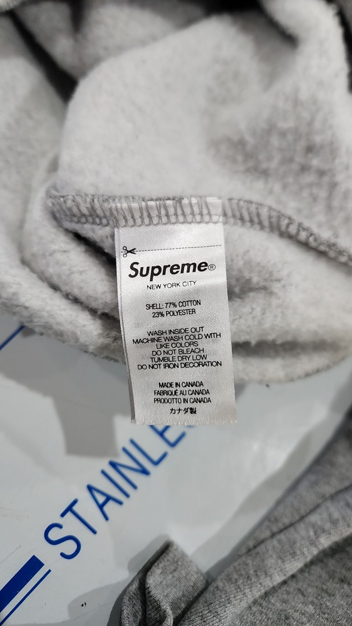 슈프림(SUPREME) 후드 티셔츠 L