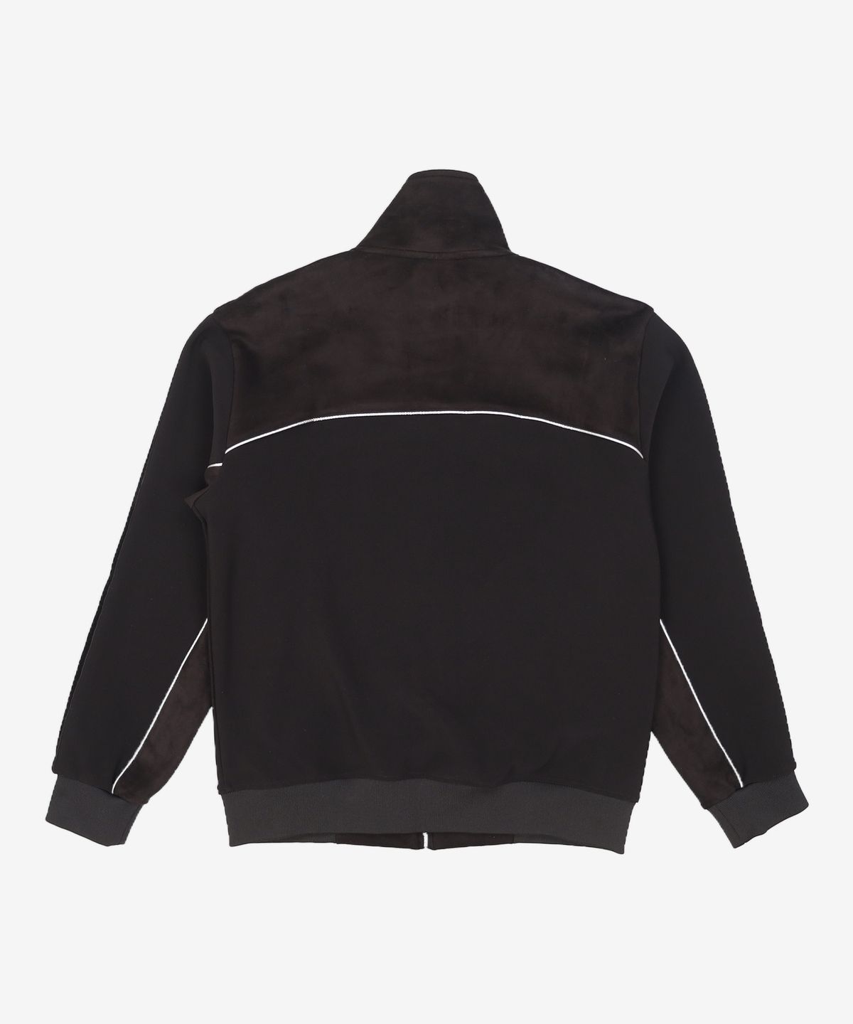 본투윈(BORN TO WIN) SUEDE SILVER LINE JERSEY JACKET [BLACK] M