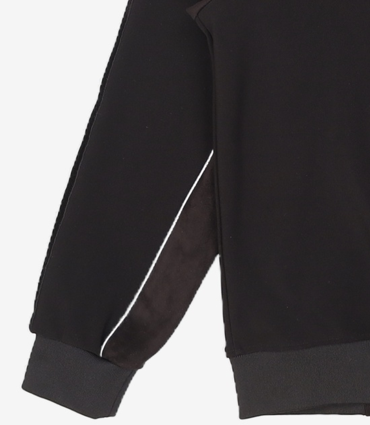 본투윈(BORN TO WIN) SUEDE SILVER LINE JERSEY JACKET [BLACK] M
