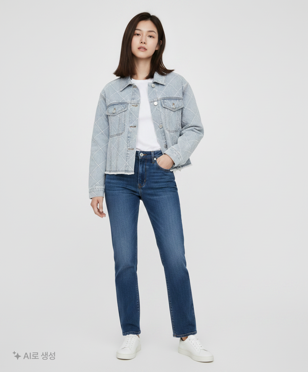 칼 라거펠트(KARL LAGERFELD) 데님/트러커 재킷 95