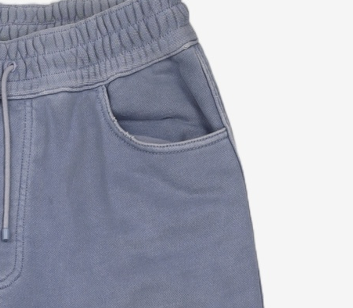 아모멘토(AMOMENTO) DRAWSTRING DENIM PANTS_BLUE M