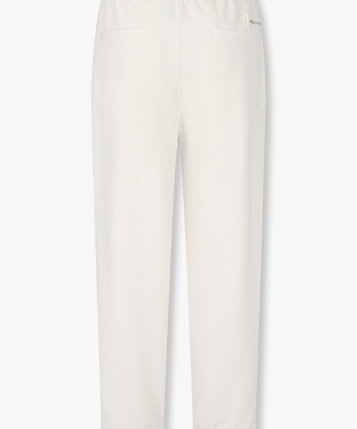 아르마니 익스체인지(ARMANI EXCHANGE) 남성 로고 패치 스트링 조거 팬츠 _크림_A416142004
