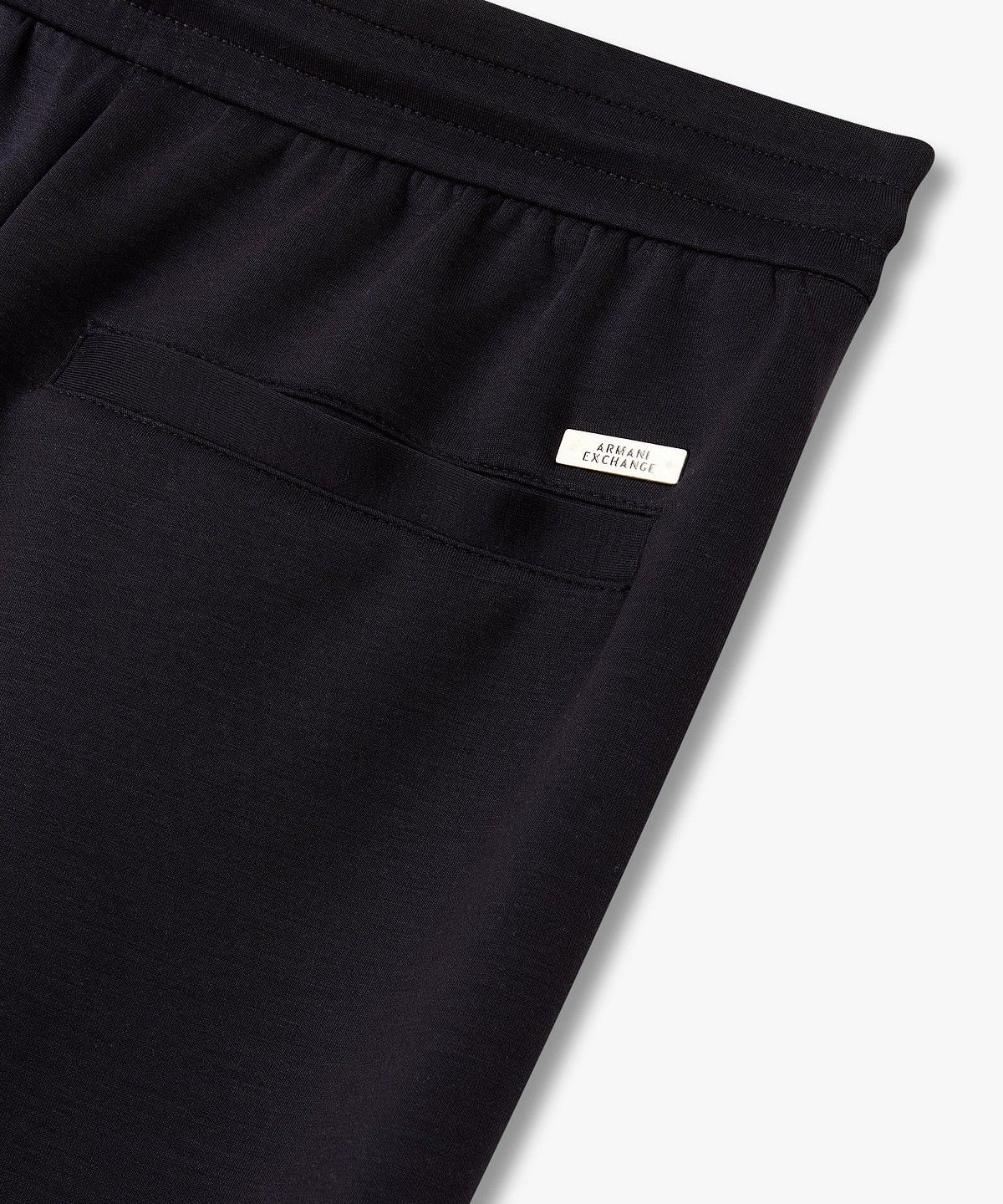 아르마니 익스체인지(ARMANI EXCHANGE) 남성 핀턱 스트레치 트랙 팬츠 _다크 네이비_A416142005