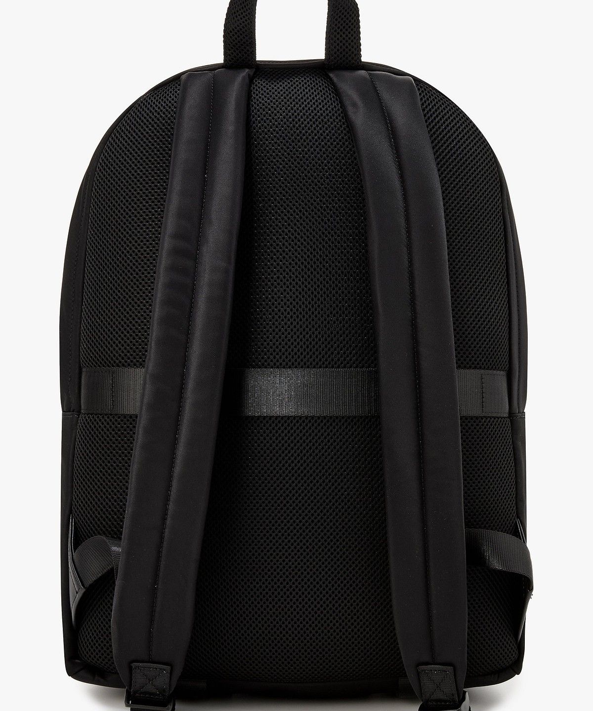 아르마니 익스체인지(ARMANI EXCHANGE) 남성 메탈 로고 나일론 백팩 _블랙_A416170001