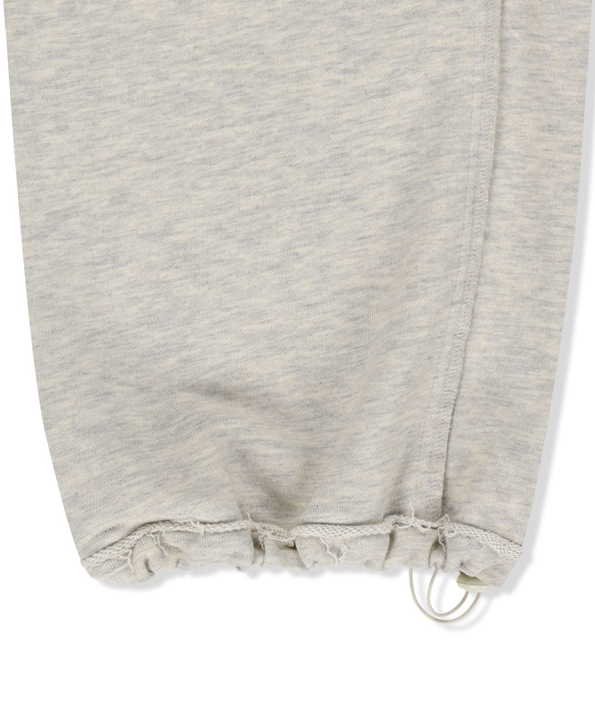 마뗑킴(MATIN KIM) VINTAGE WASHED COLOR CONTRAST SWEATPANTS IN LIGHT BEIGE