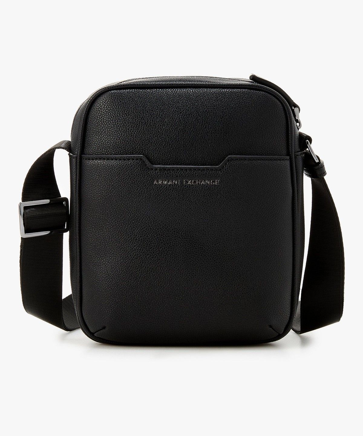 아르마니 익스체인지(ARMANI EXCHANGE) 남성 디보싱 로고 크로스바디백 _블랙_A416170005