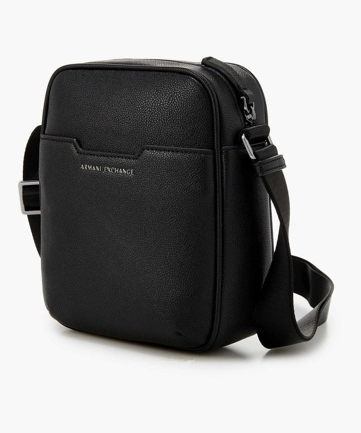 아르마니 익스체인지(ARMANI EXCHANGE) 남성 디보싱 로고 크로스바디백 _블랙_A416170005