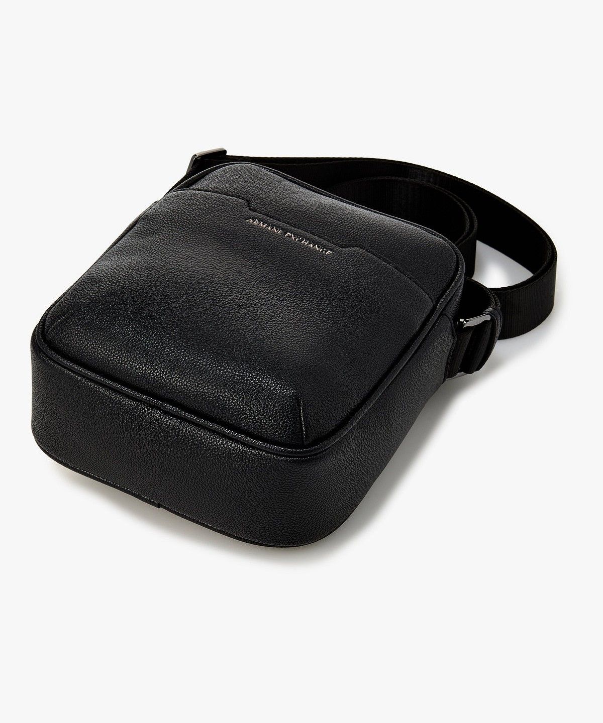 아르마니 익스체인지(ARMANI EXCHANGE) 남성 디보싱 로고 크로스바디백 _블랙_A416170005