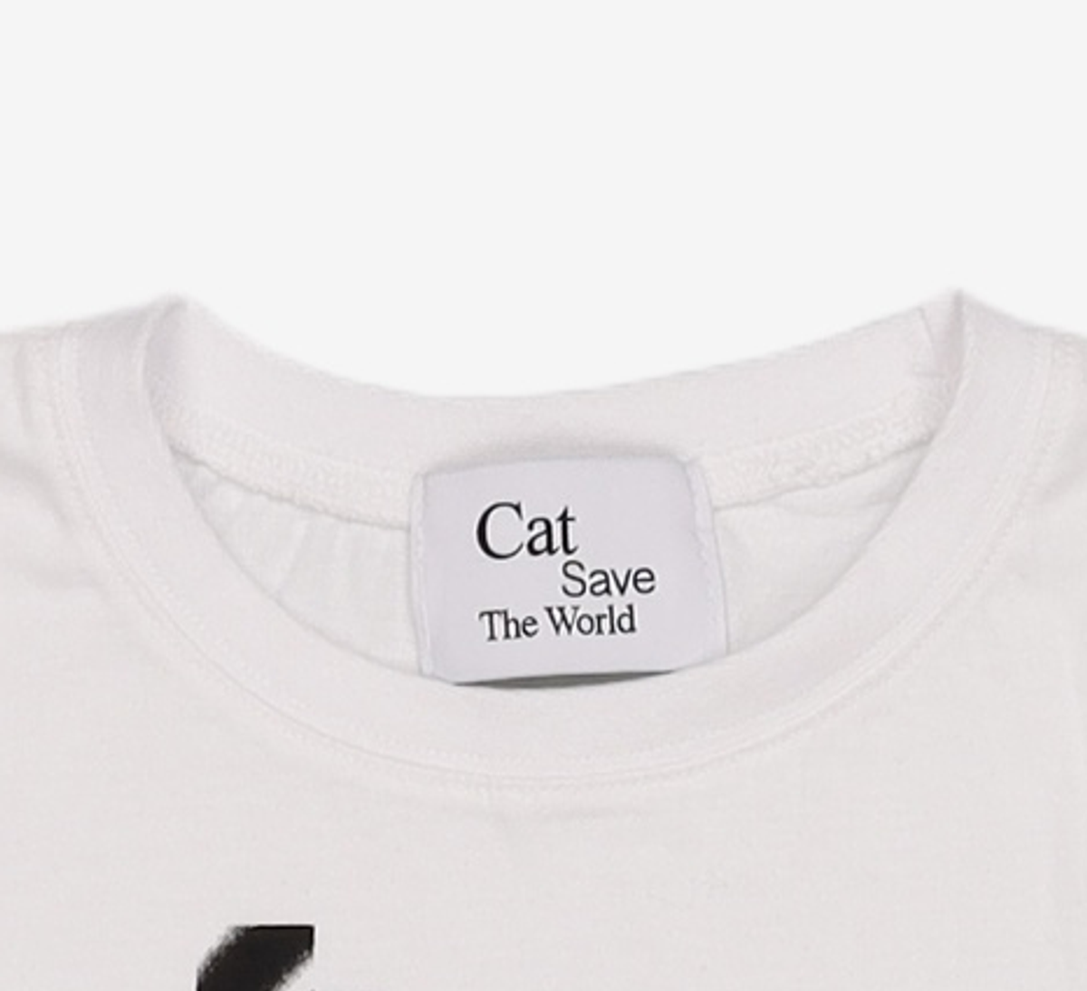 캣세이브더월드(CATSAVETHEWORLD) 반소매 티셔츠 XS