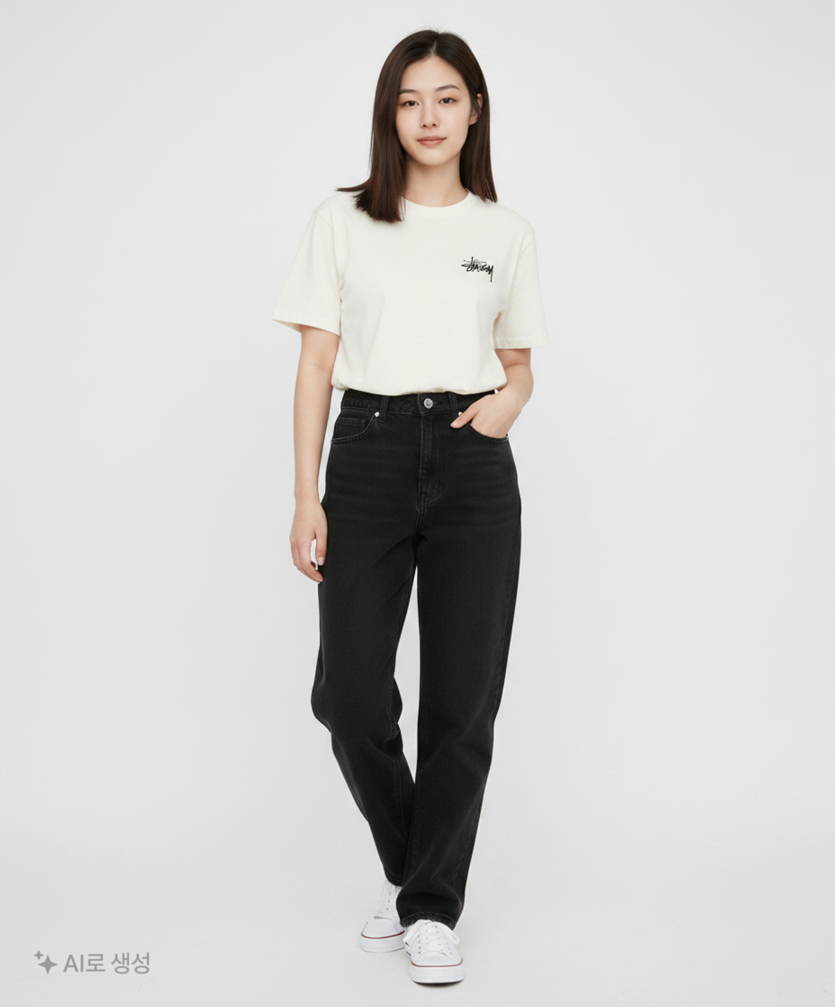 스투시(STUSSY) 반소매 티셔츠 S