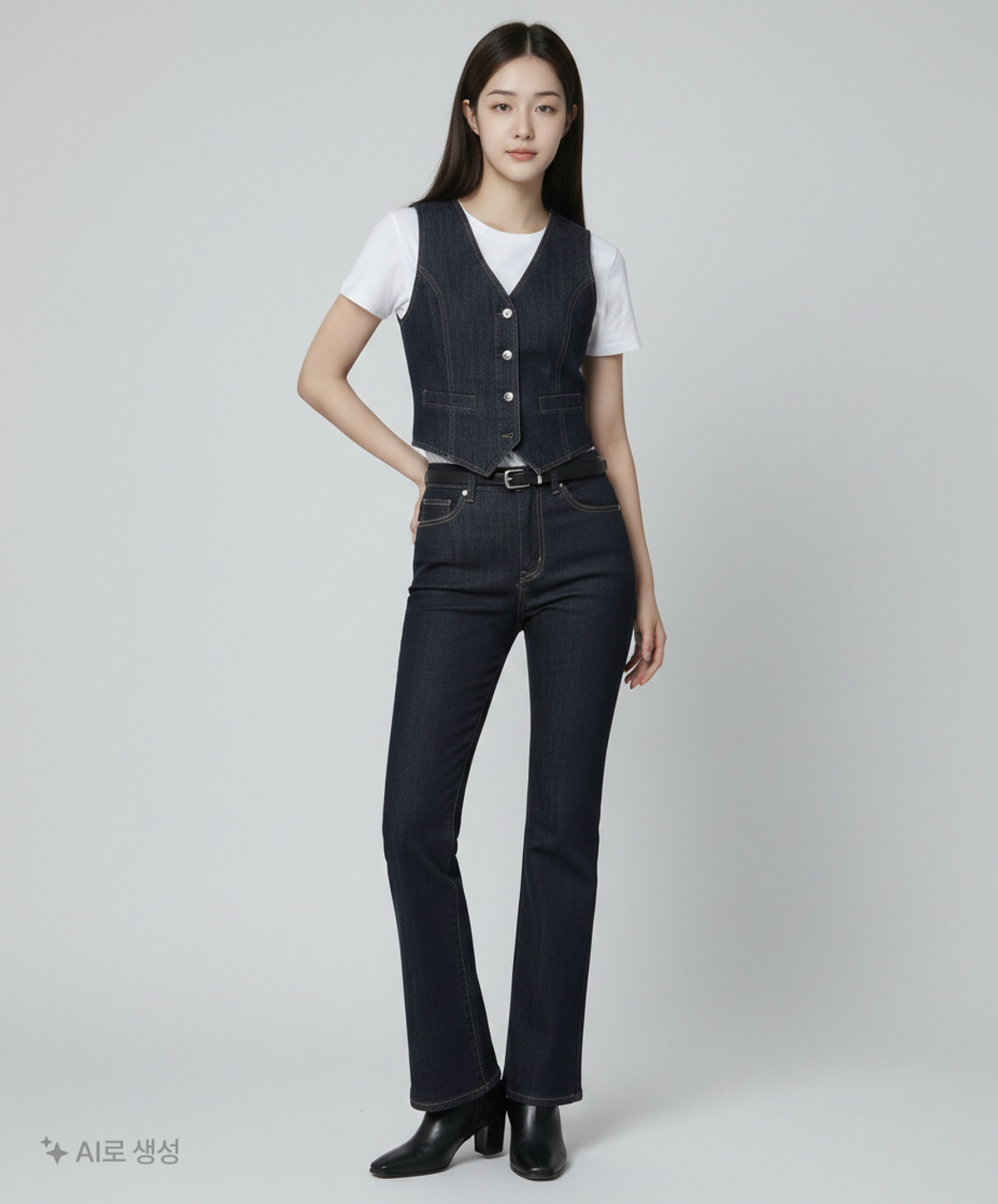 에잇세컨즈(8SECONDS) 청/데님 팬츠 S