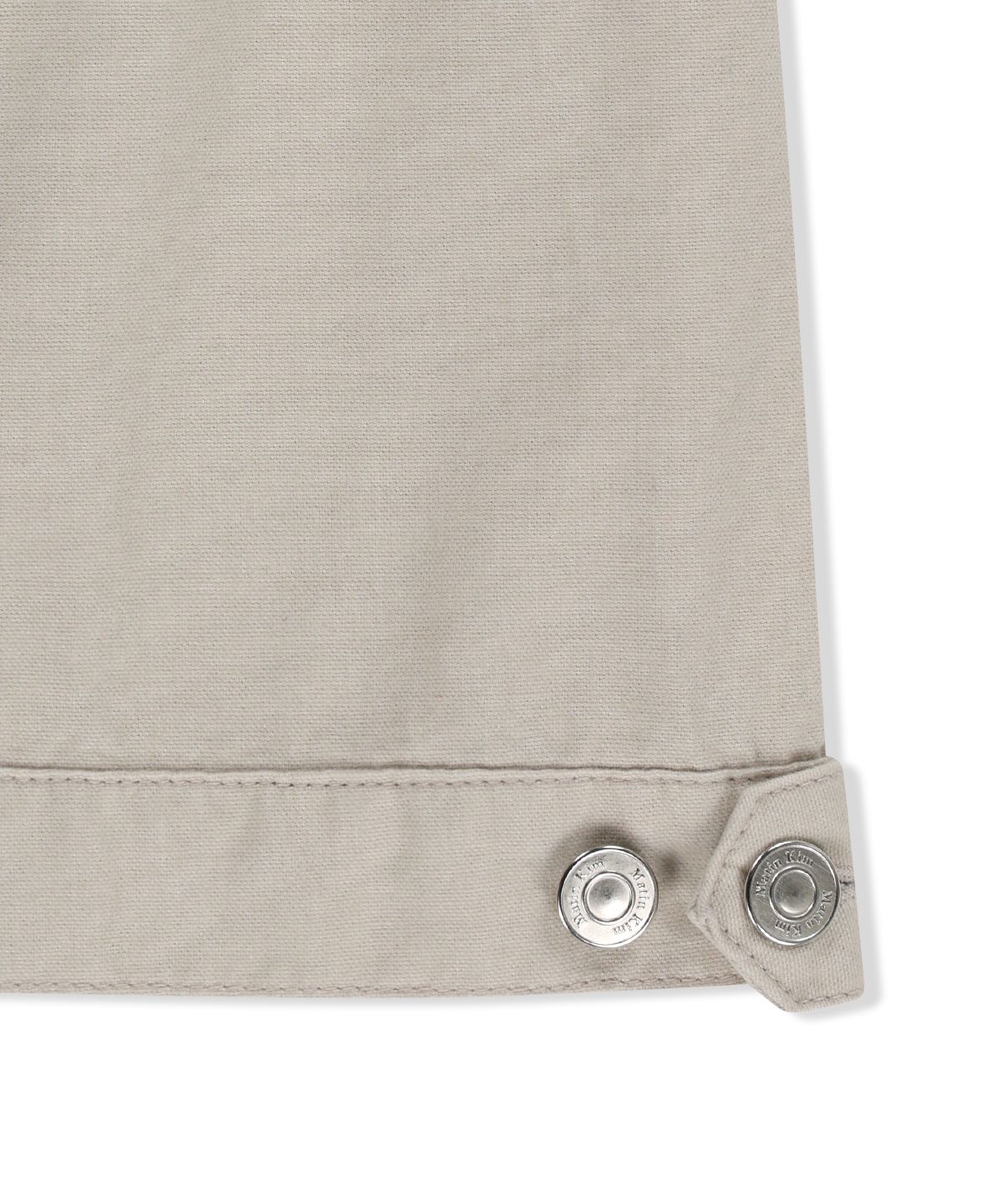 마뗑킴(MATIN KIM) VINTAGE POCKET MIDI SKIRT IN LIGHT BEIGE