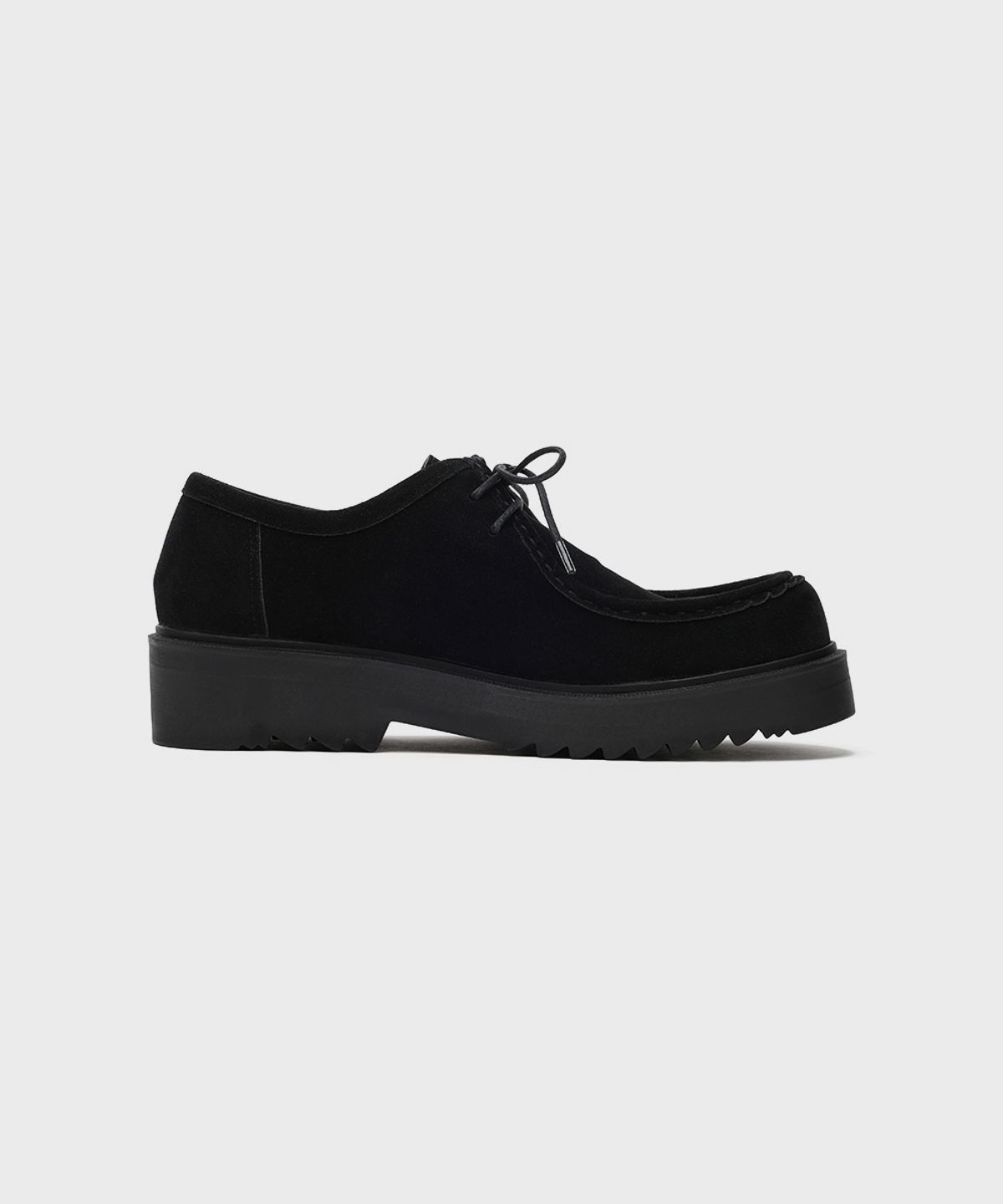 피렌체 아뜨리에(FIRENZE ATELIER) [SECOND.A] 스웨이드 5CM 모크슈즈 2NDF3300BS [BLACK]