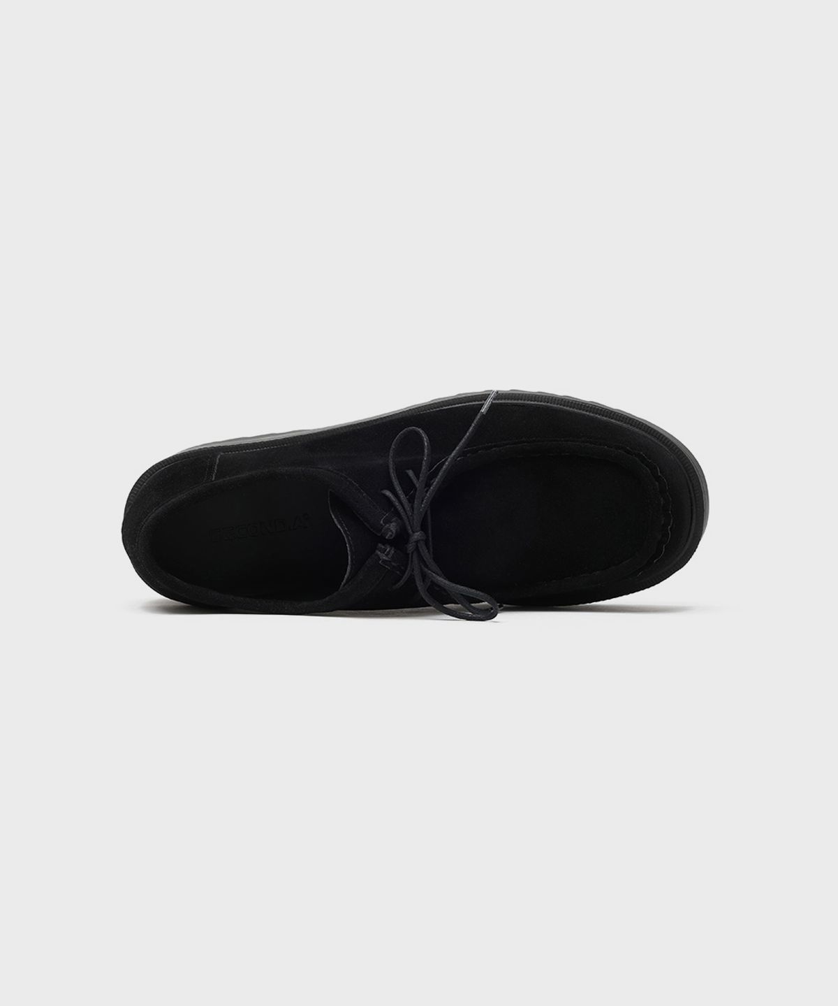 피렌체 아뜨리에(FIRENZE ATELIER) [SECOND.A] 스웨이드 5CM 모크슈즈 2NDF3300BS [BLACK]