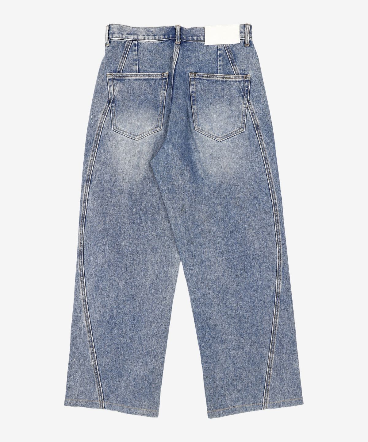 데케트(DECET) Curved Wide Jeans DCPT033Blue 28