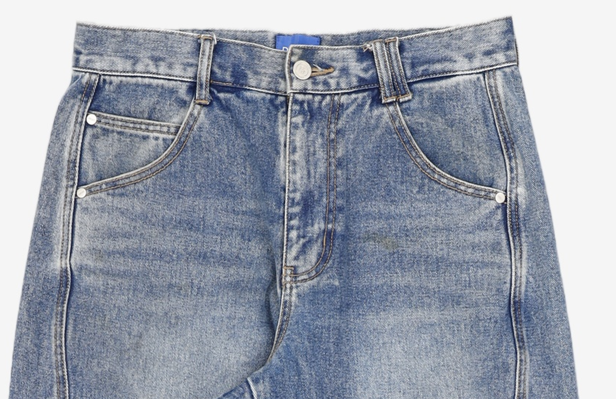 데케트(DECET) Curved Wide Jeans DCPT033Blue 28