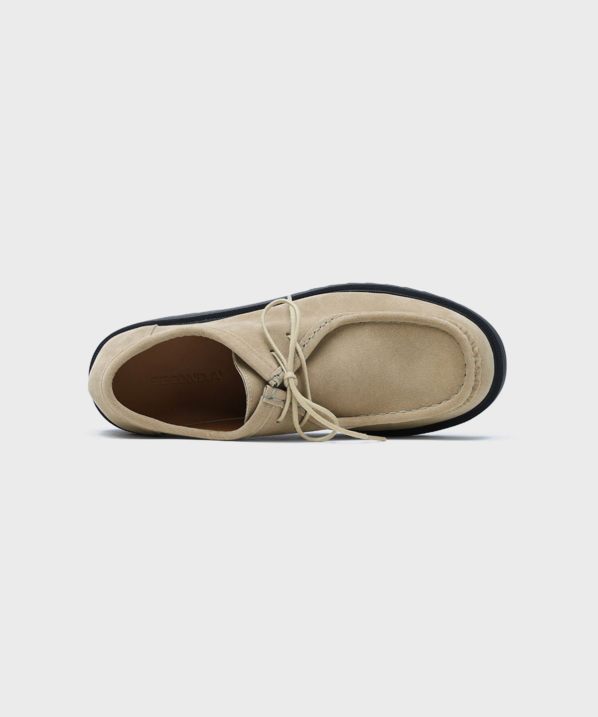 피렌체 아뜨리에(FIRENZE ATELIER) [SECOND.A] 스웨이드 5CM 모크슈즈 2NDF3300BS [SAND]