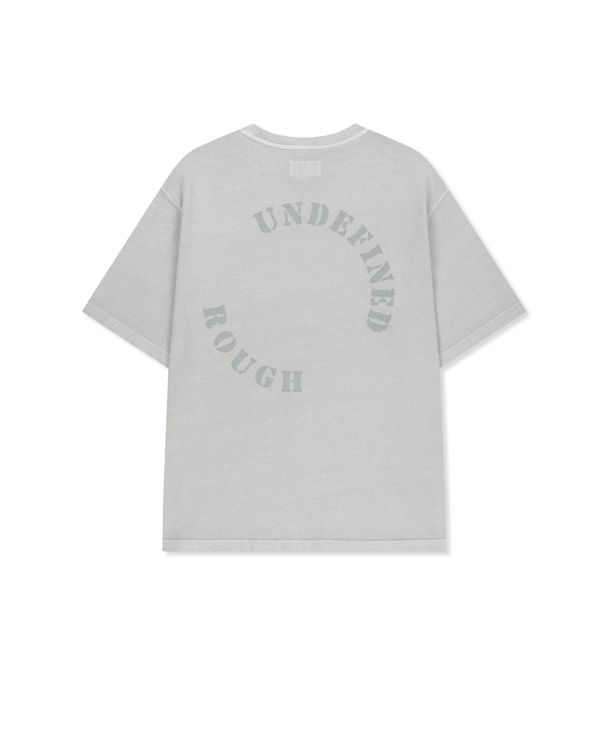 마뗑킴(MATIN KIM) VINTAGE WAHSHED OVERFIT TOP IN LIGHT GREY