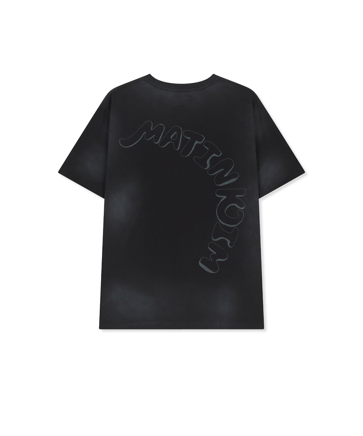 마뗑킴(MATIN KIM) VINTAGE GRAFFITI LOGO TOP IN BLACK