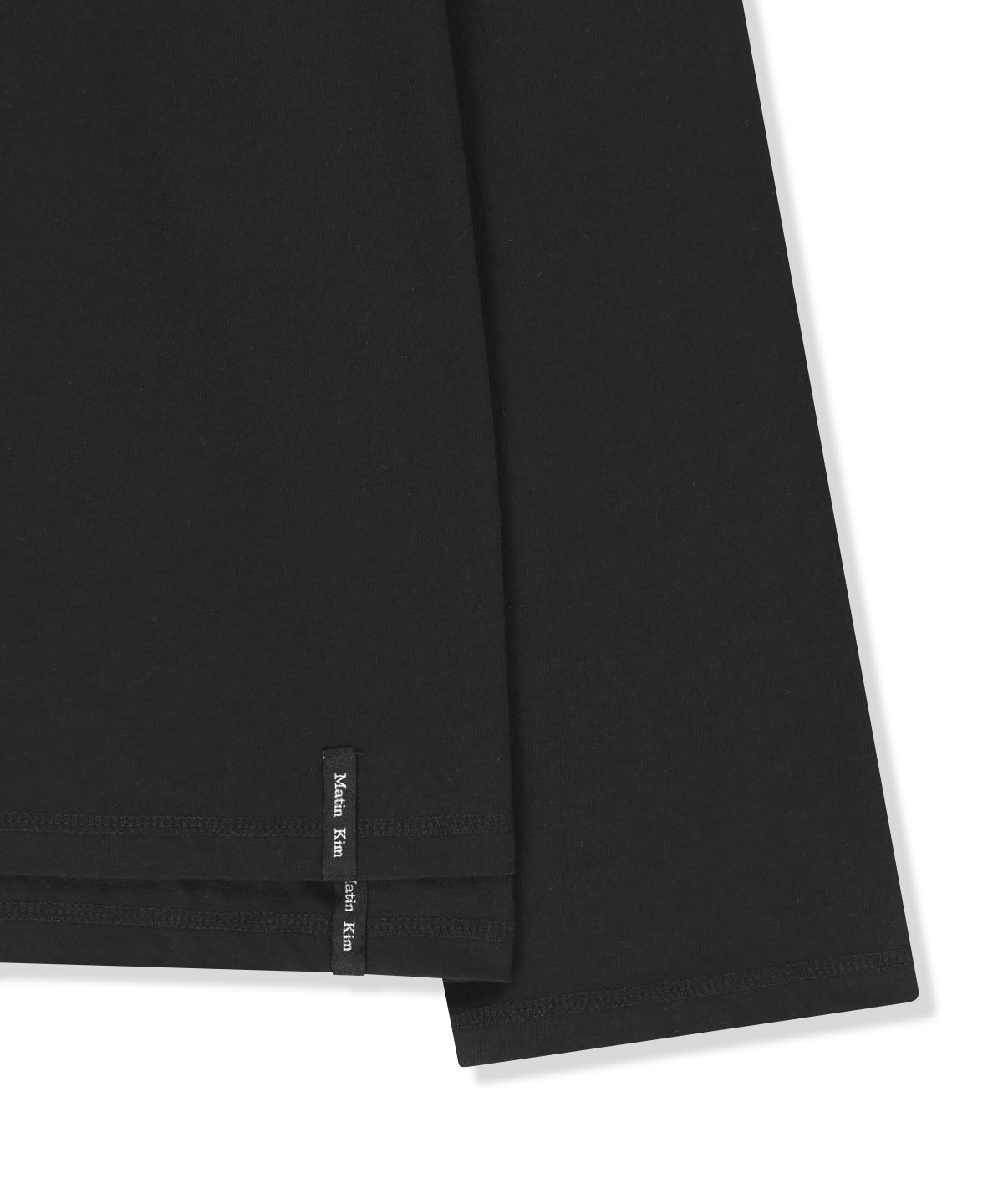마뗑킴(MATIN KIM) CROSS BACK LAYERED TOP IN BLACK
