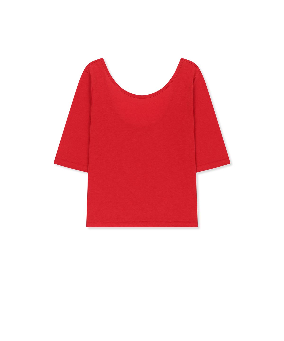 마뗑킴(MATIN KIM) TRIPLE LAYERED MULTI WAY TOP IN RED