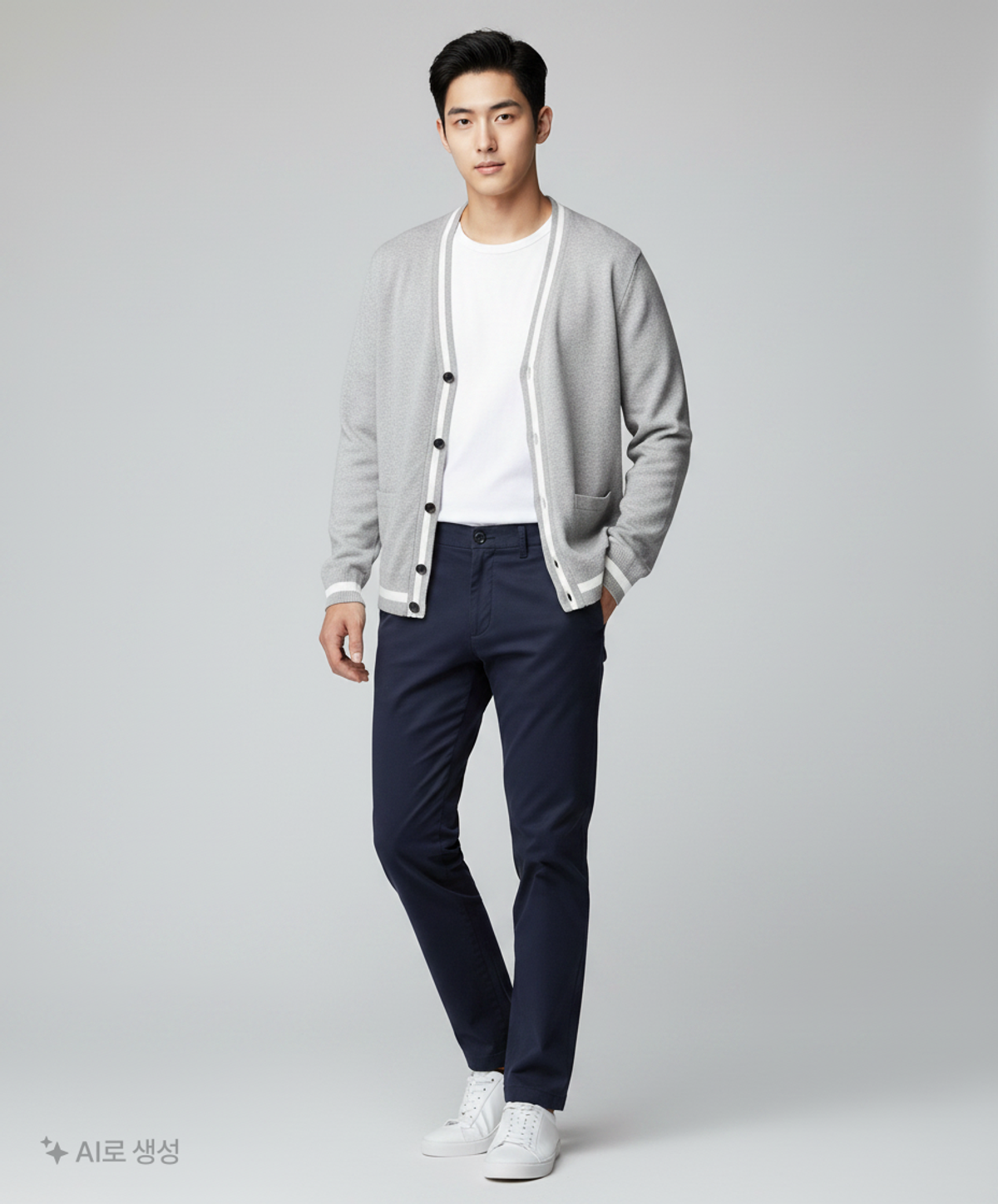 폴햄(POLHAM) 카디건 100