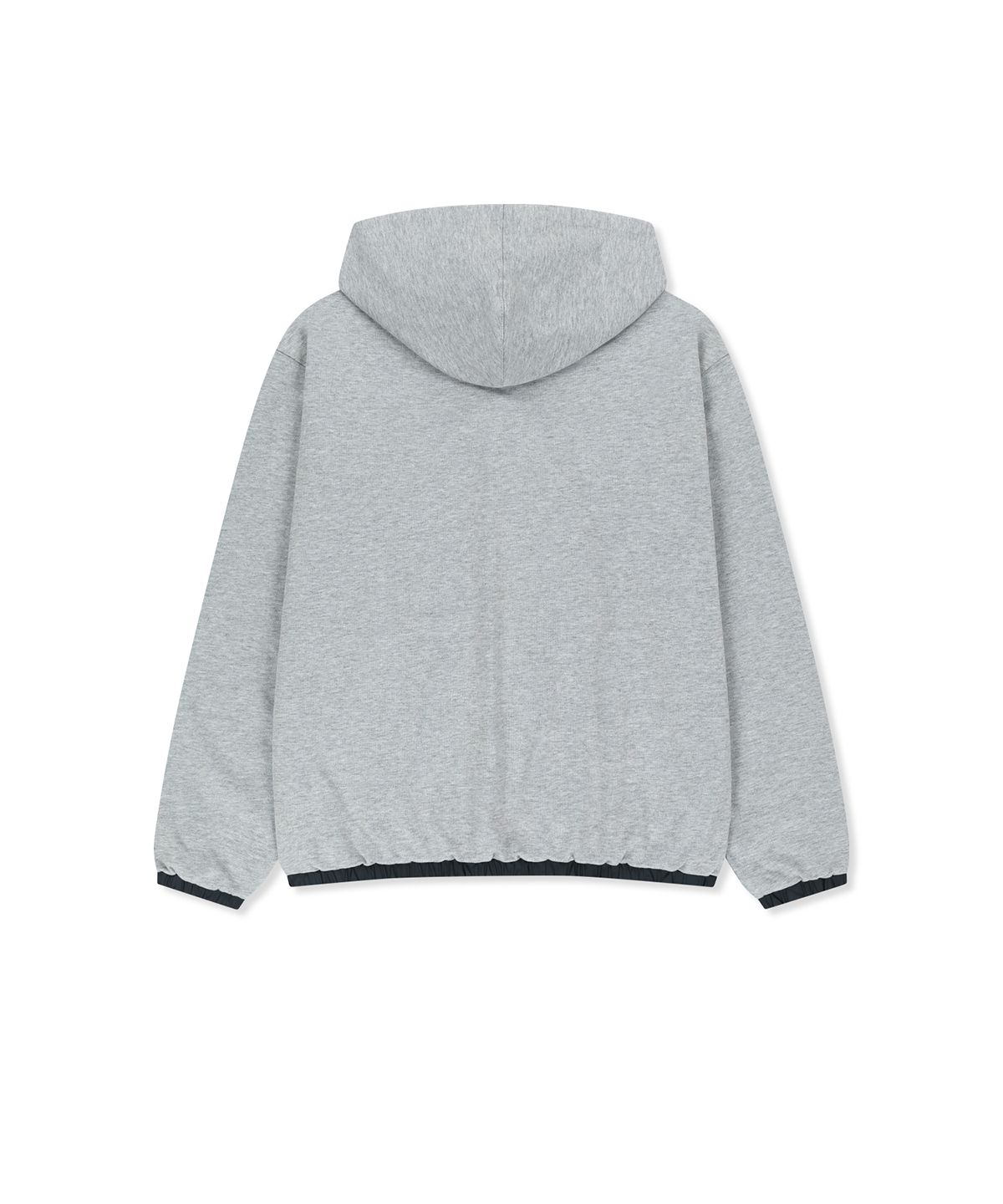 마뗑킴(MATIN KIM) DOUBLE FACE HOODY ZIP UP IN NAVY