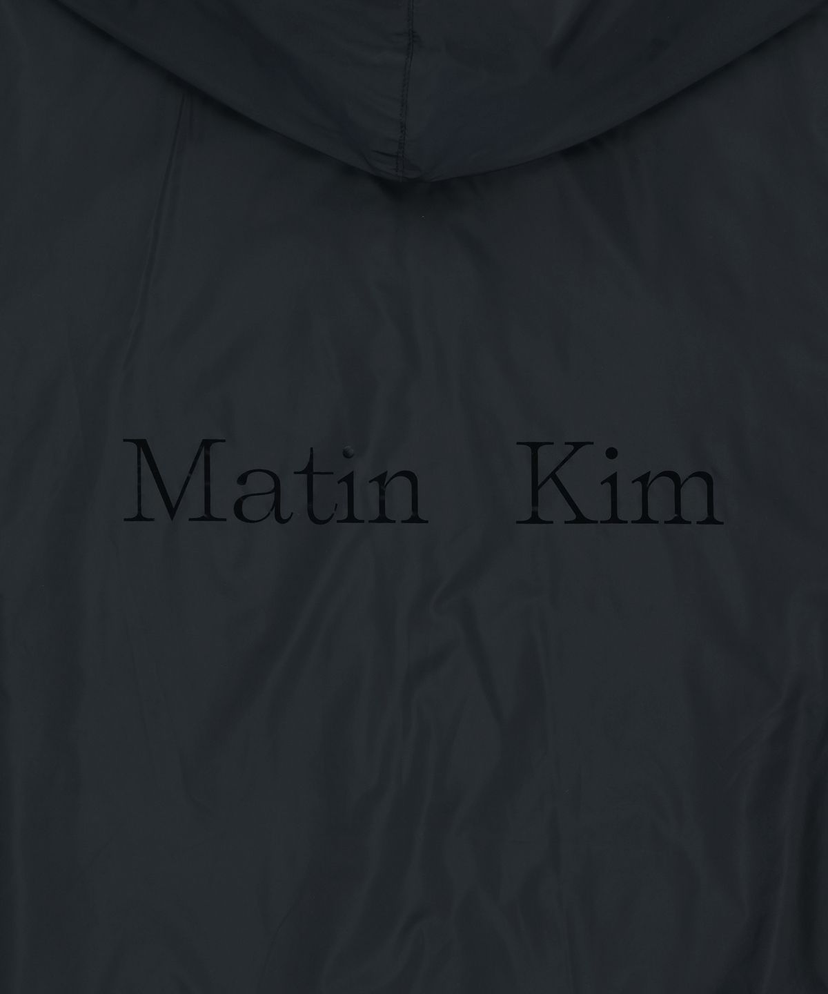 마뗑킴(MATIN KIM) DOUBLE FACE HOODY ZIP UP IN NAVY