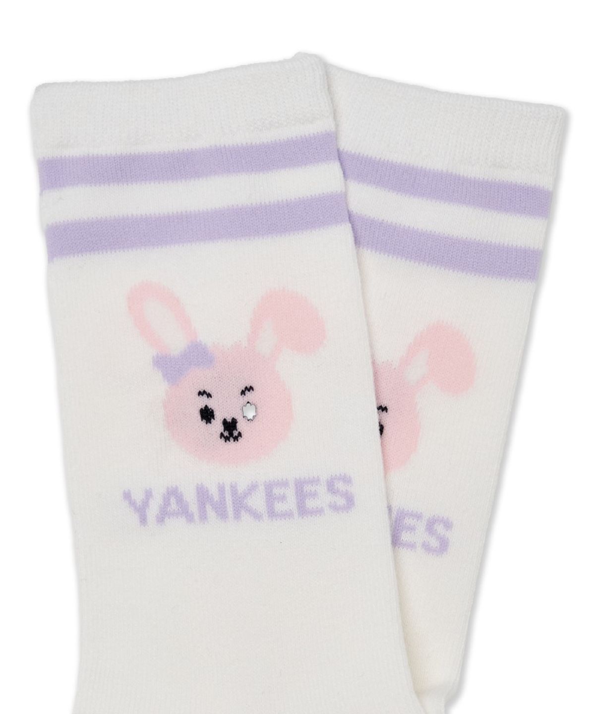 엠엘비 키즈(MLB KIDS) 메가베어 프렌즈 크루 양말 NY (Ivory)