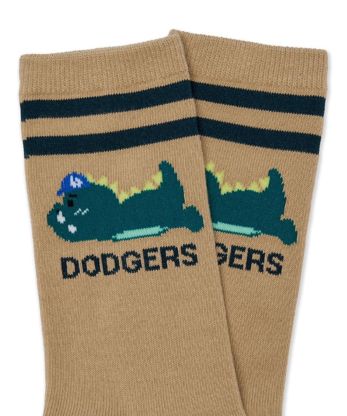 엠엘비 키즈(MLB KIDS) 메가베어 프렌즈 크루 양말 LA (Sand)