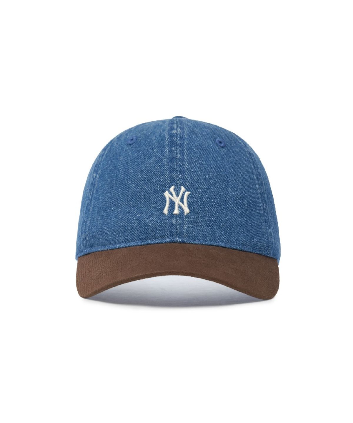 엠엘비 키즈(MLB KIDS) 나노 루키 데님 볼캡 NY (Brown)