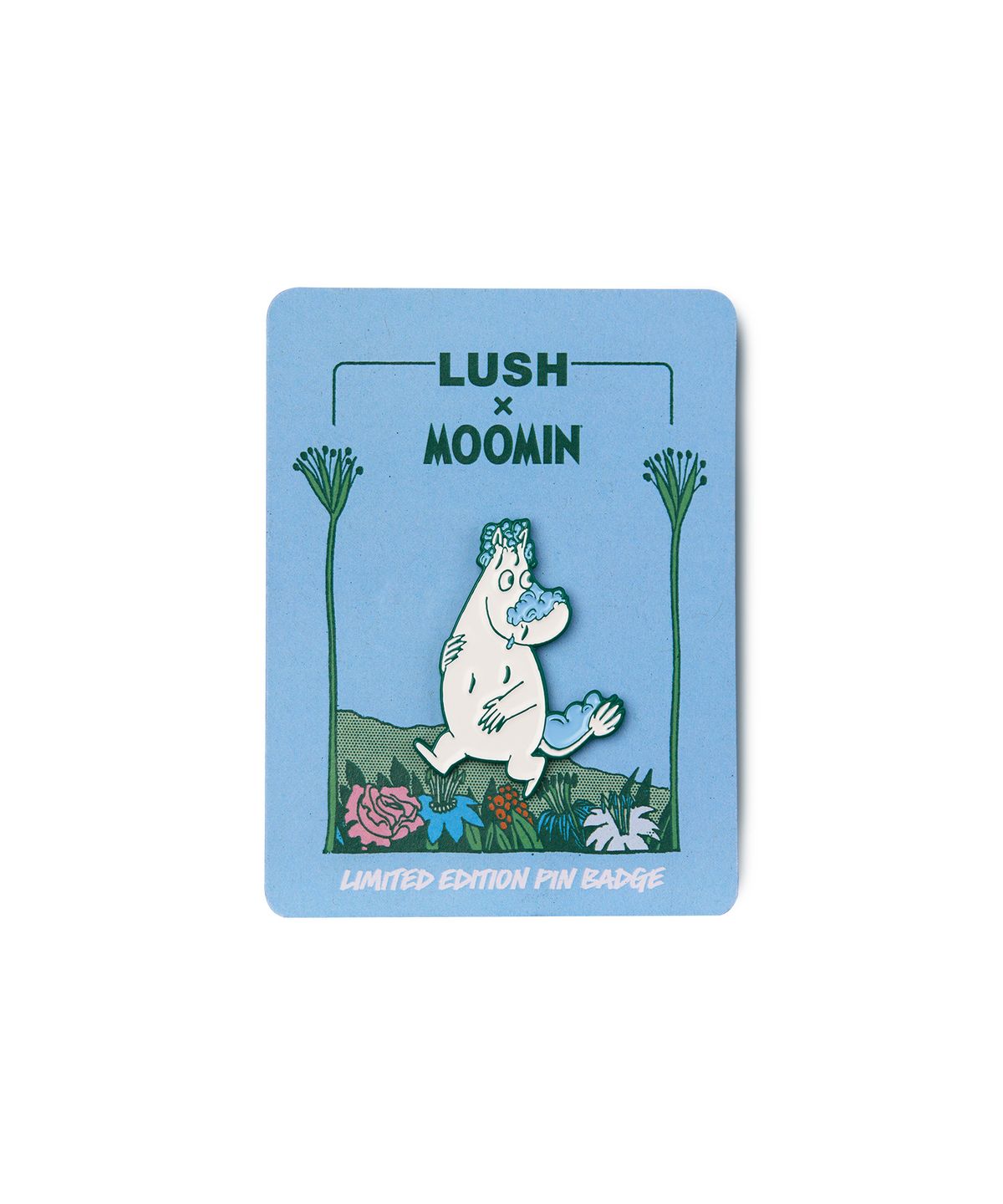 러쉬(LUSH) [러쉬×무민] 러쉬 X 무민 핀 뱃지 - 악세서리