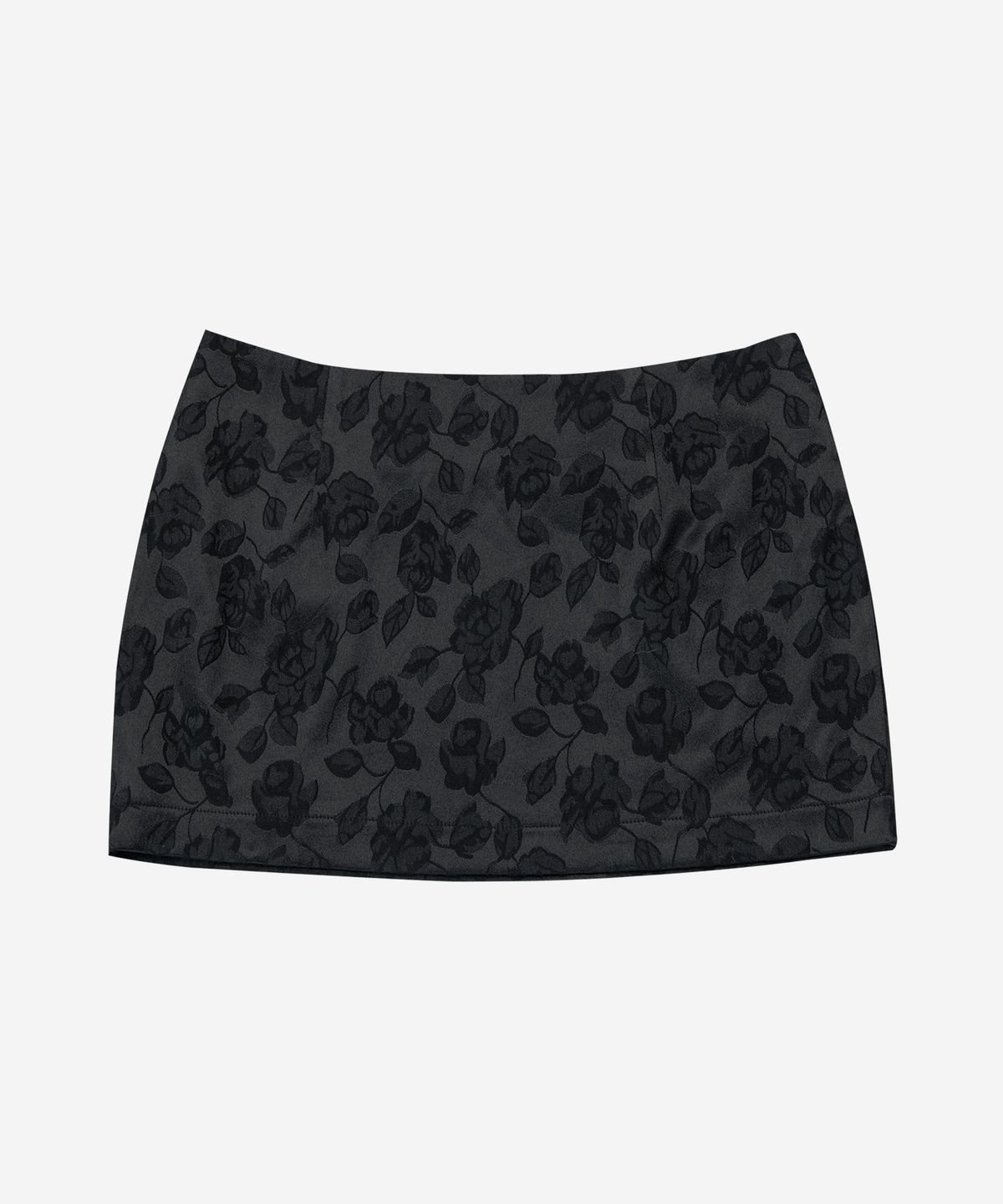 달링유어배드(DARLING, YOU'RE BAD) Knotted Satin Mini Skirt #Black(黑)