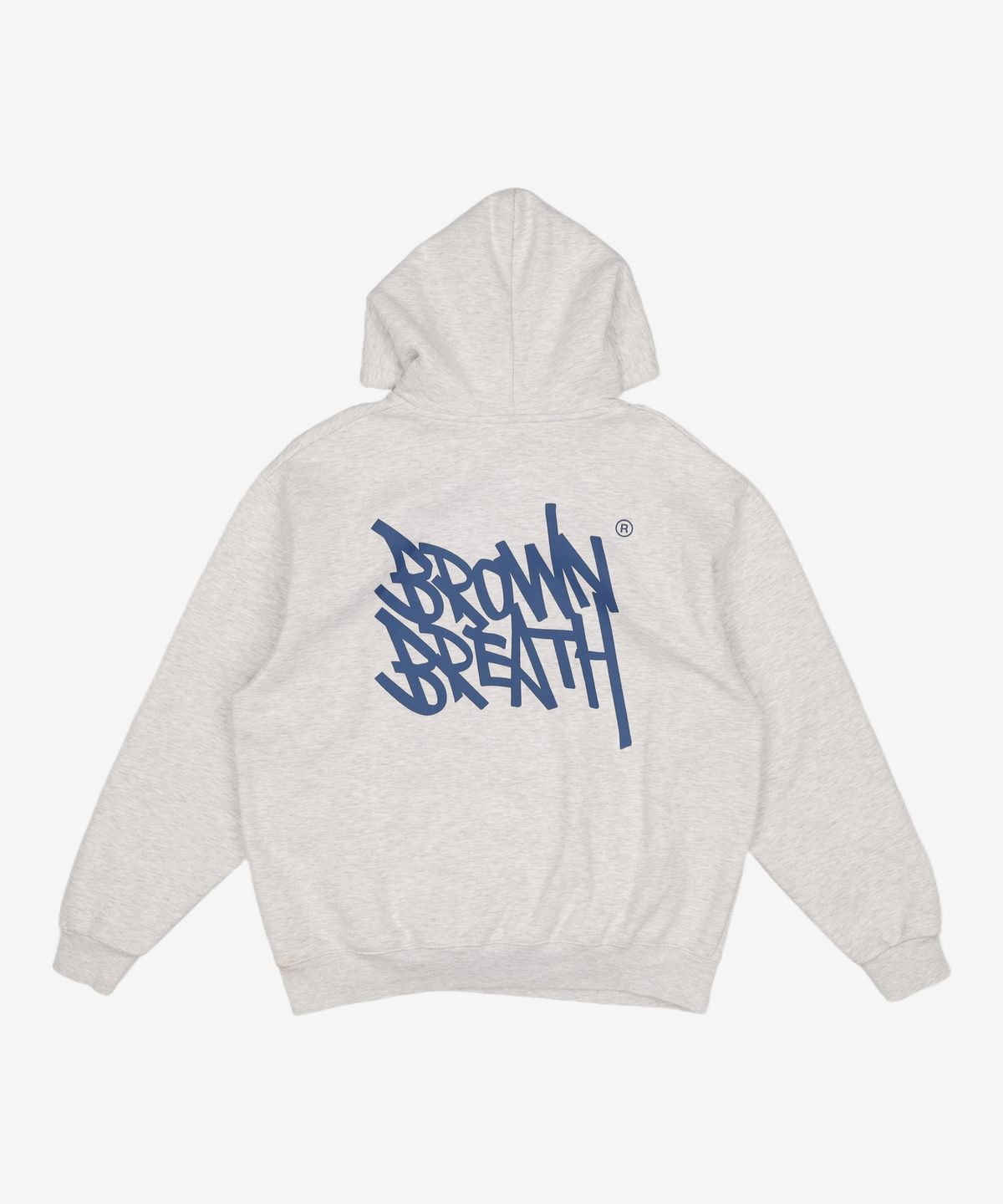 브라운브레스(BROWNBREATH) TAG TO HOODIE - BLUEGREEN M