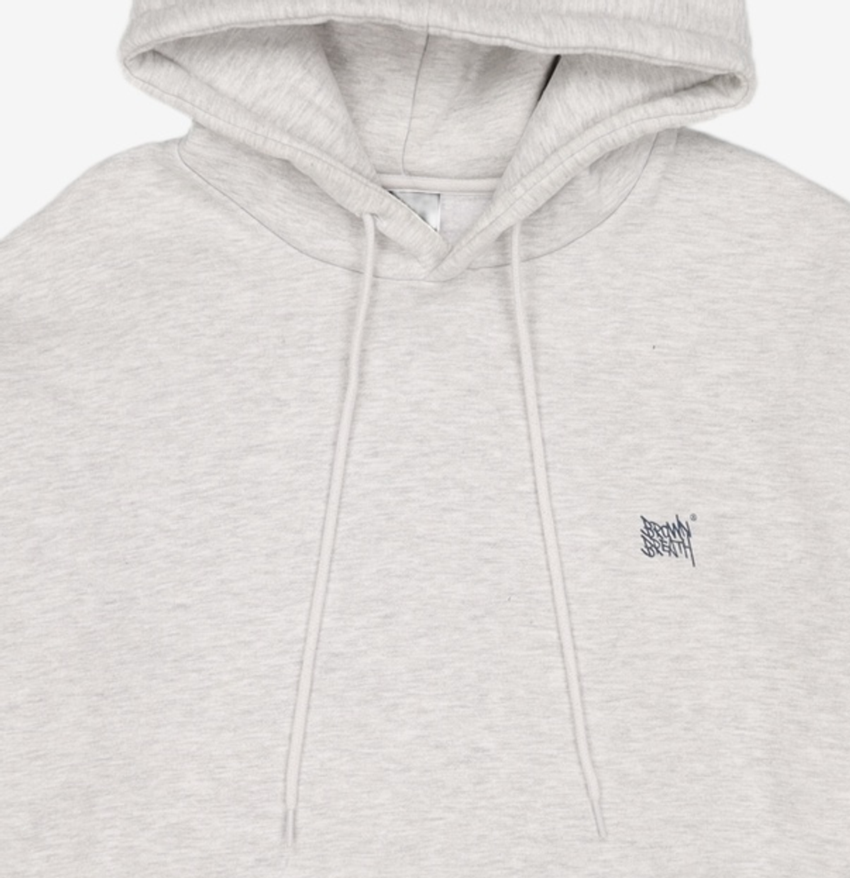 브라운브레스(BROWNBREATH) TAG TO HOODIE - BLUEGREEN M