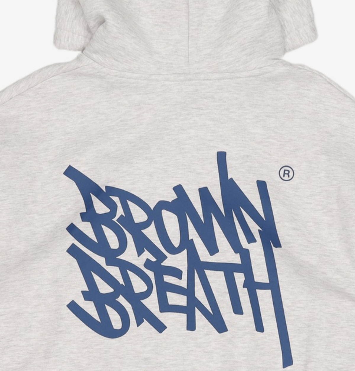 브라운브레스(BROWNBREATH) TAG TO HOODIE - BLUEGREEN M