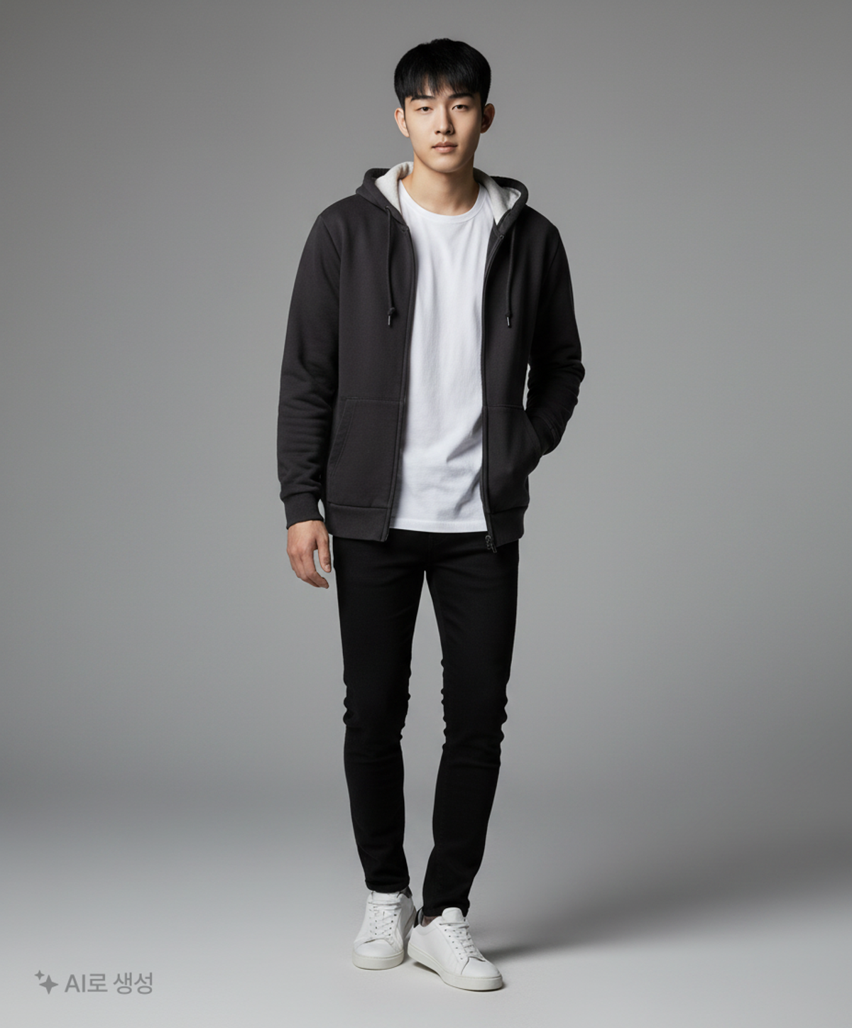 폴햄(POLHAM) 후드 집업 M
