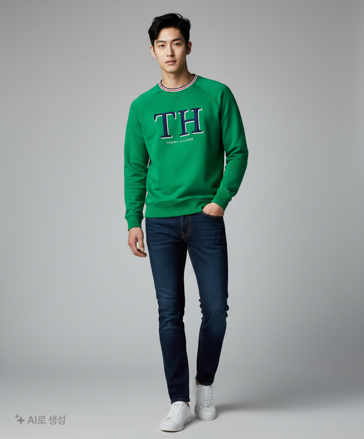 타미힐피거(TOMMY HILFIGER) 맨투맨/스웨트셔츠 L
