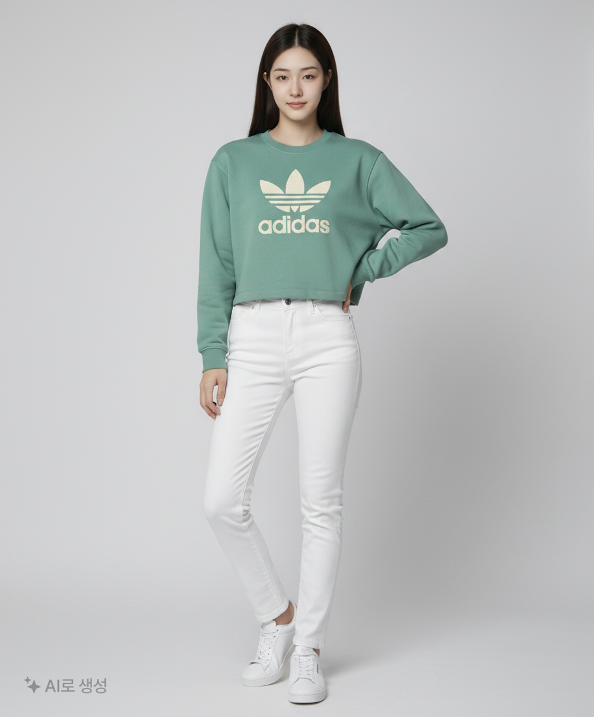 아디다스(ADIDAS) 긴소매 티셔츠 XS