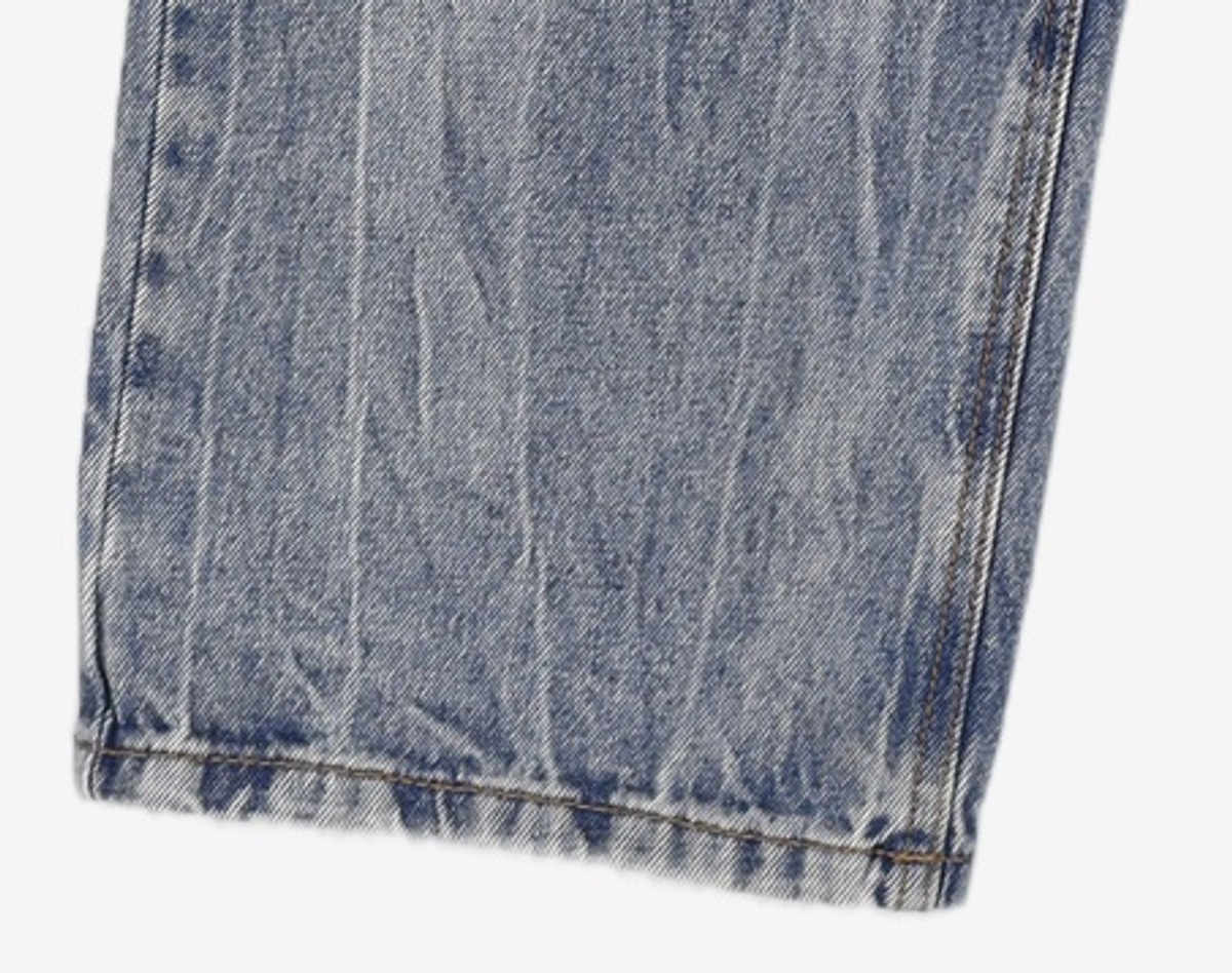 데케트(DECET) Mid Rise Wide Jeans DCPT027BlueCenter 26