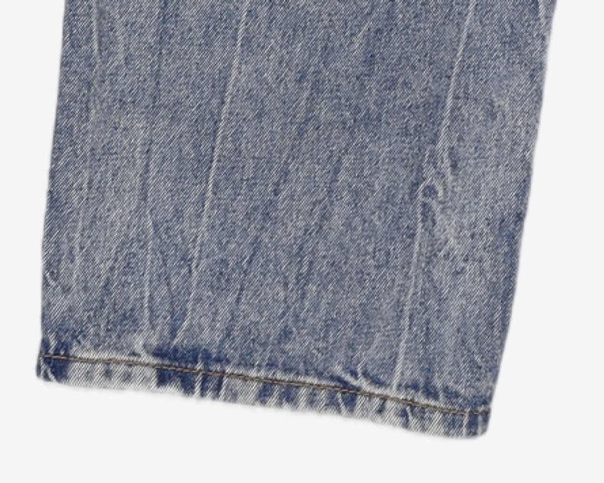 데케트(DECET) Mid Rise Wide Jeans DCPT027BlueCenter 26