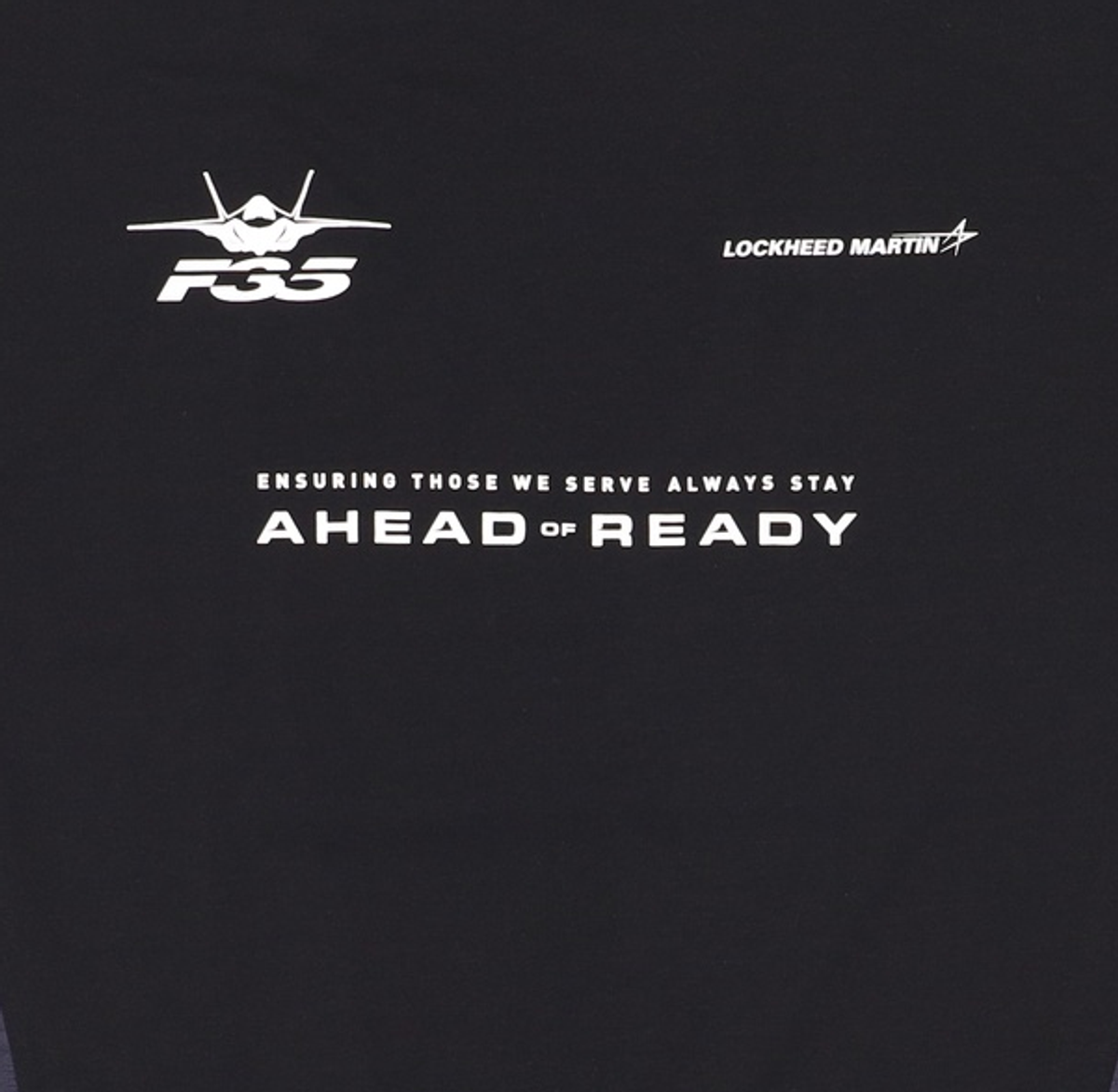 록히드마틴(LOCKHEED MARTIN) F35 Team play OVER FIT (BLACK) 3