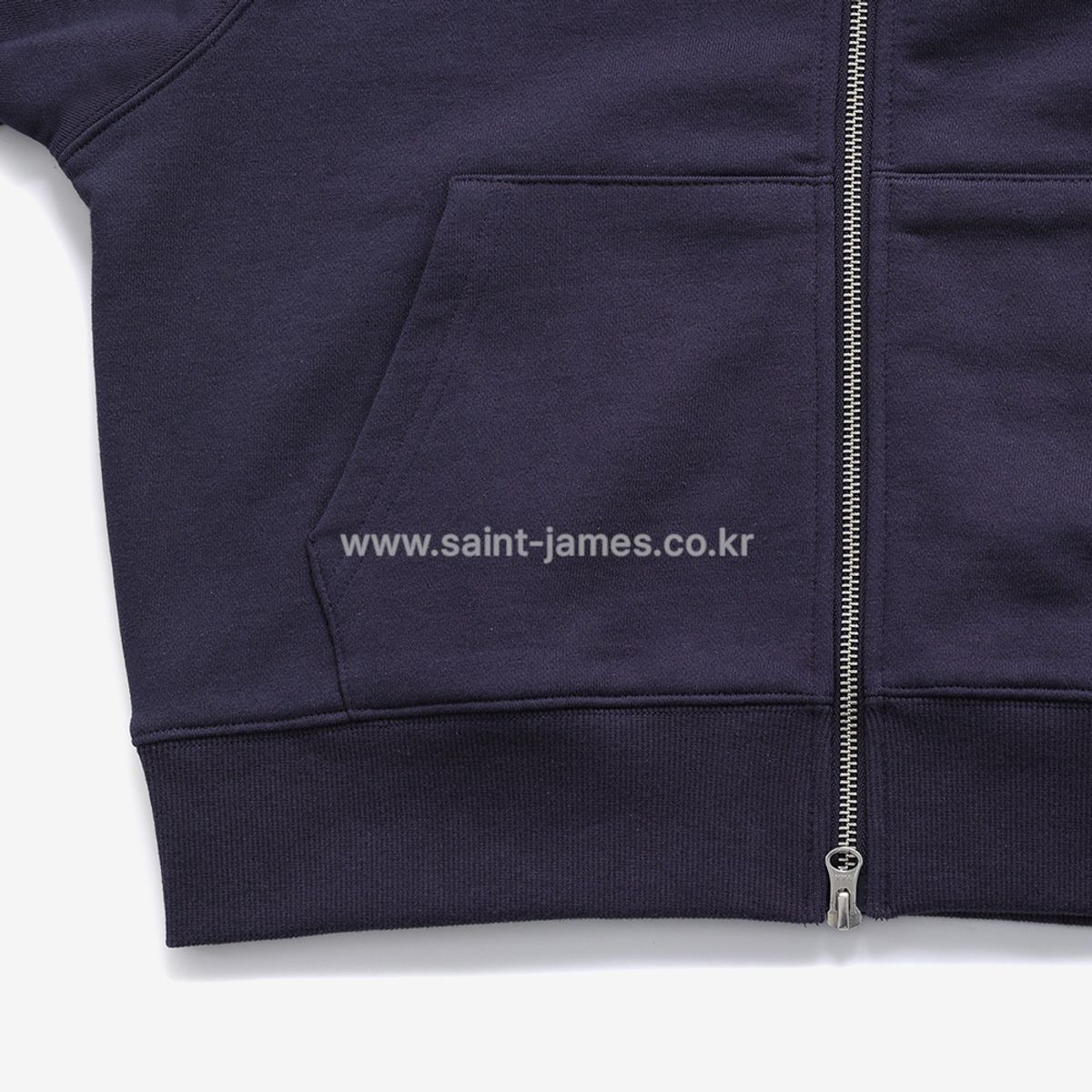 세인트제임스(SAINT JAMES) 봉봉 쁘띠 후디 집업 (NVY) ASJF2G3KR07-NVY