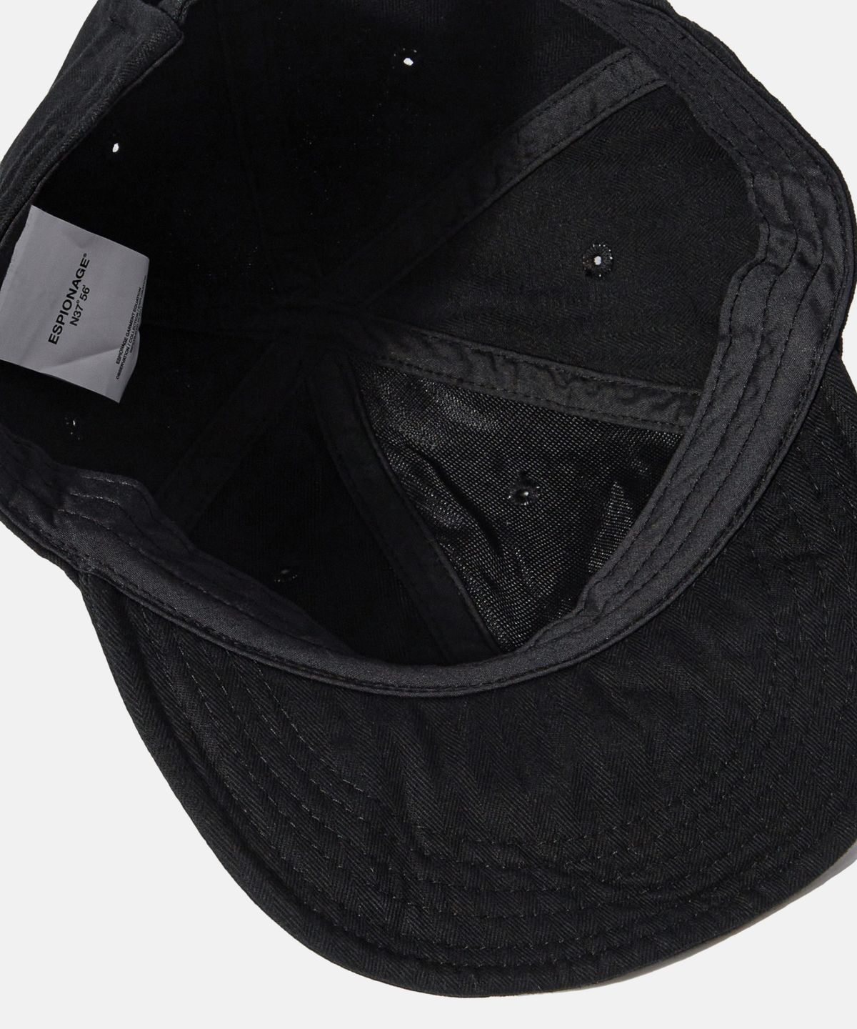 에스피오나지(ESPIONAGE) Even A3 Mechanic Cap Black