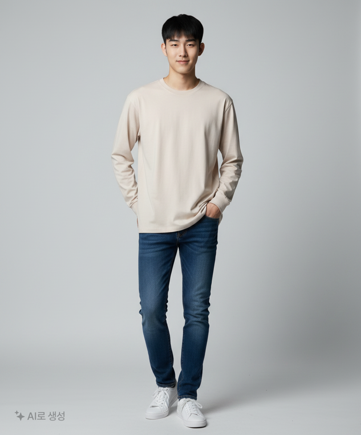 유니클로(UNIQLO) 긴소매 티셔츠 M