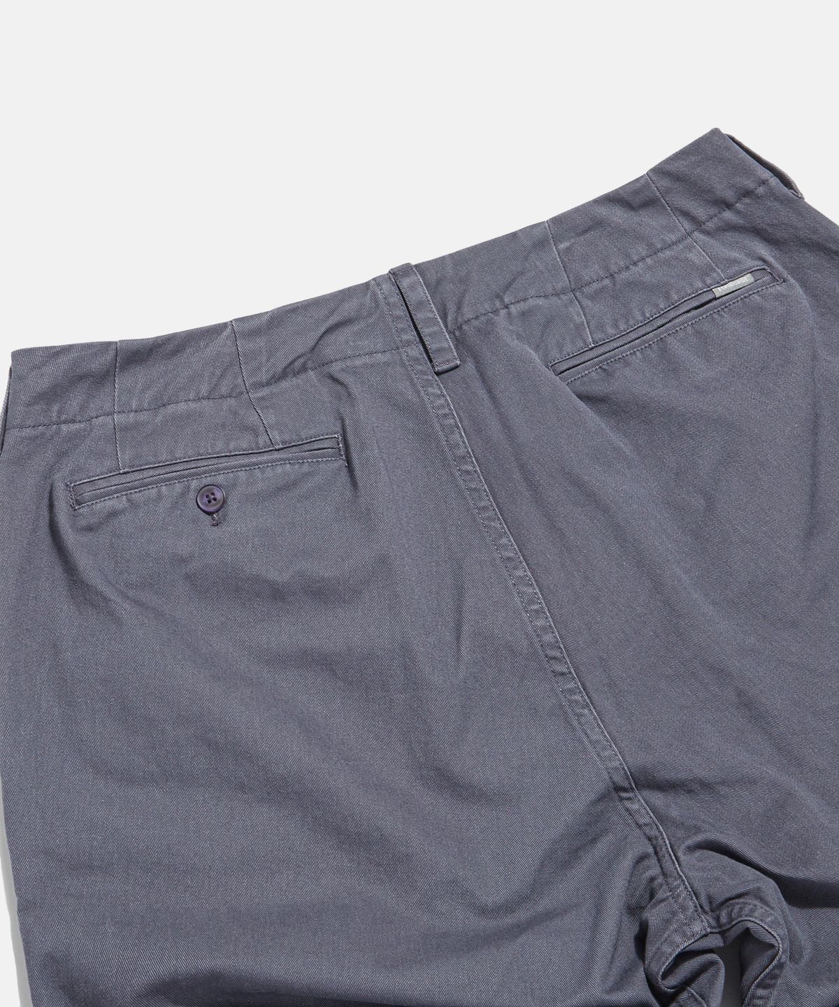 에스피오나지(ESPIONAGE) Wide Officer Pants Slate