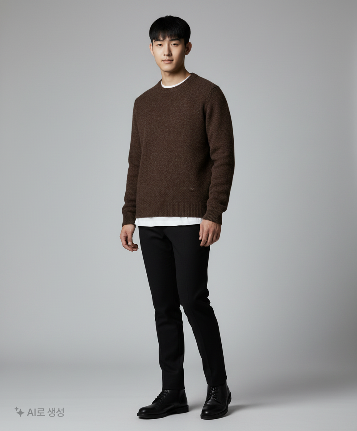 수아레(SUARE) 데일리 라운드 니트 - 12 COLOR L