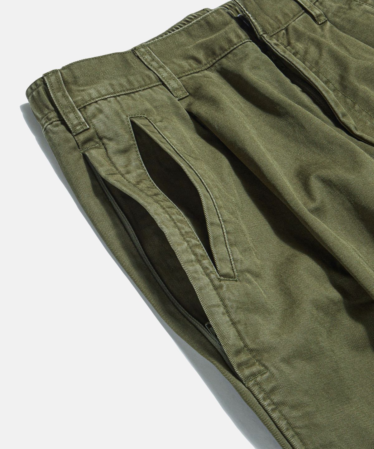 에스피오나지(ESPIONAGE) Skater Chino Pants Olive