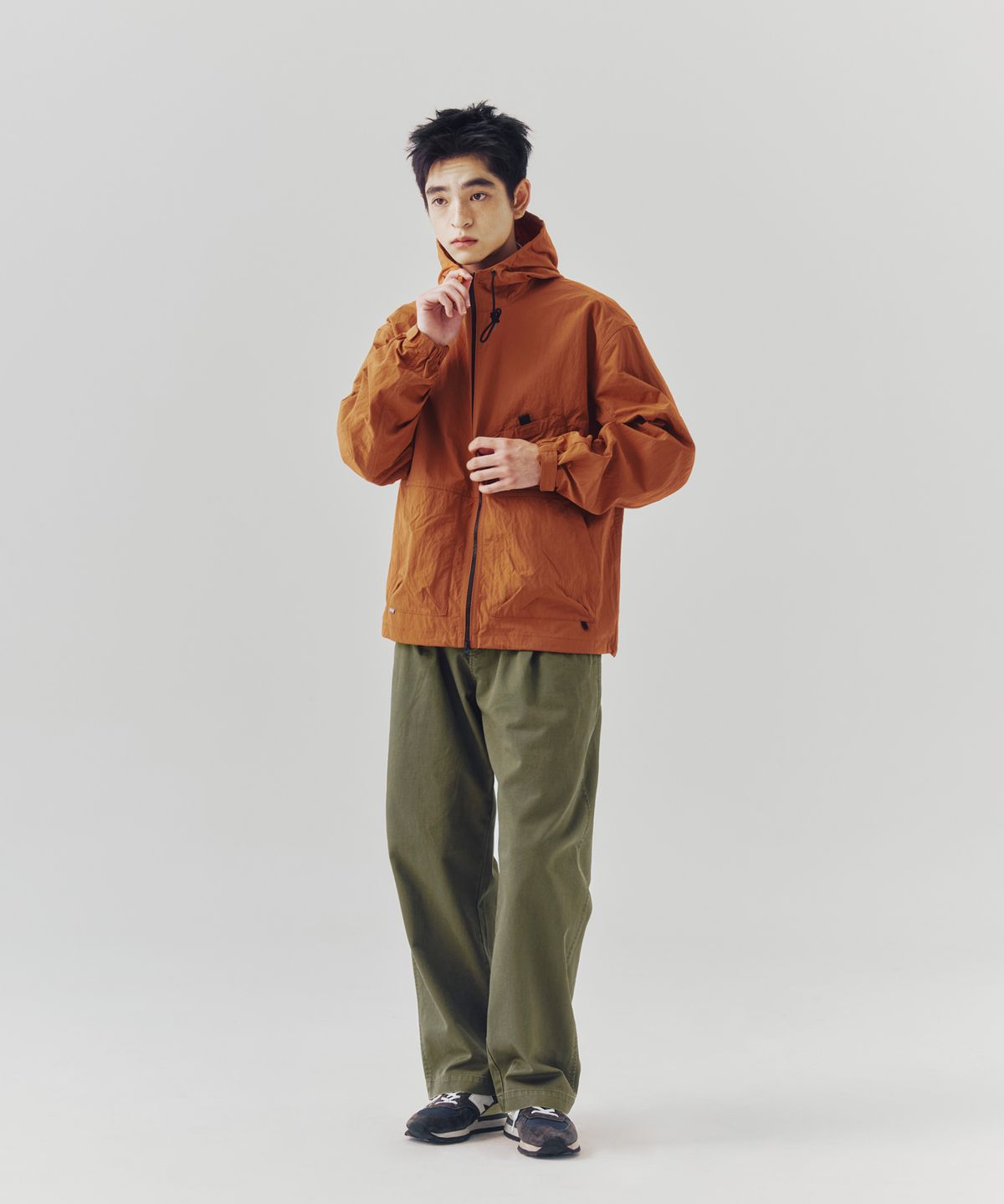 에스피오나지(ESPIONAGE) Skater Chino Pants Olive
