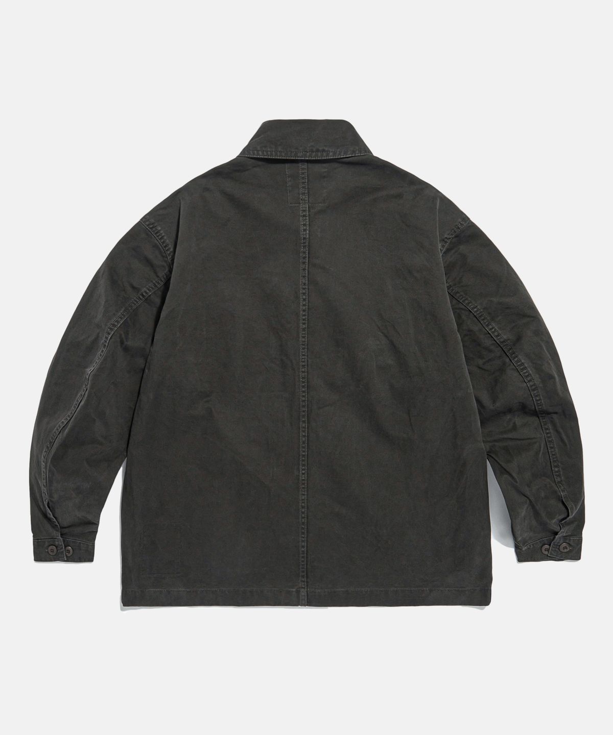 에스피오나지(ESPIONAGE) French Wide Work Jacket (Moleskin) Dark Grey